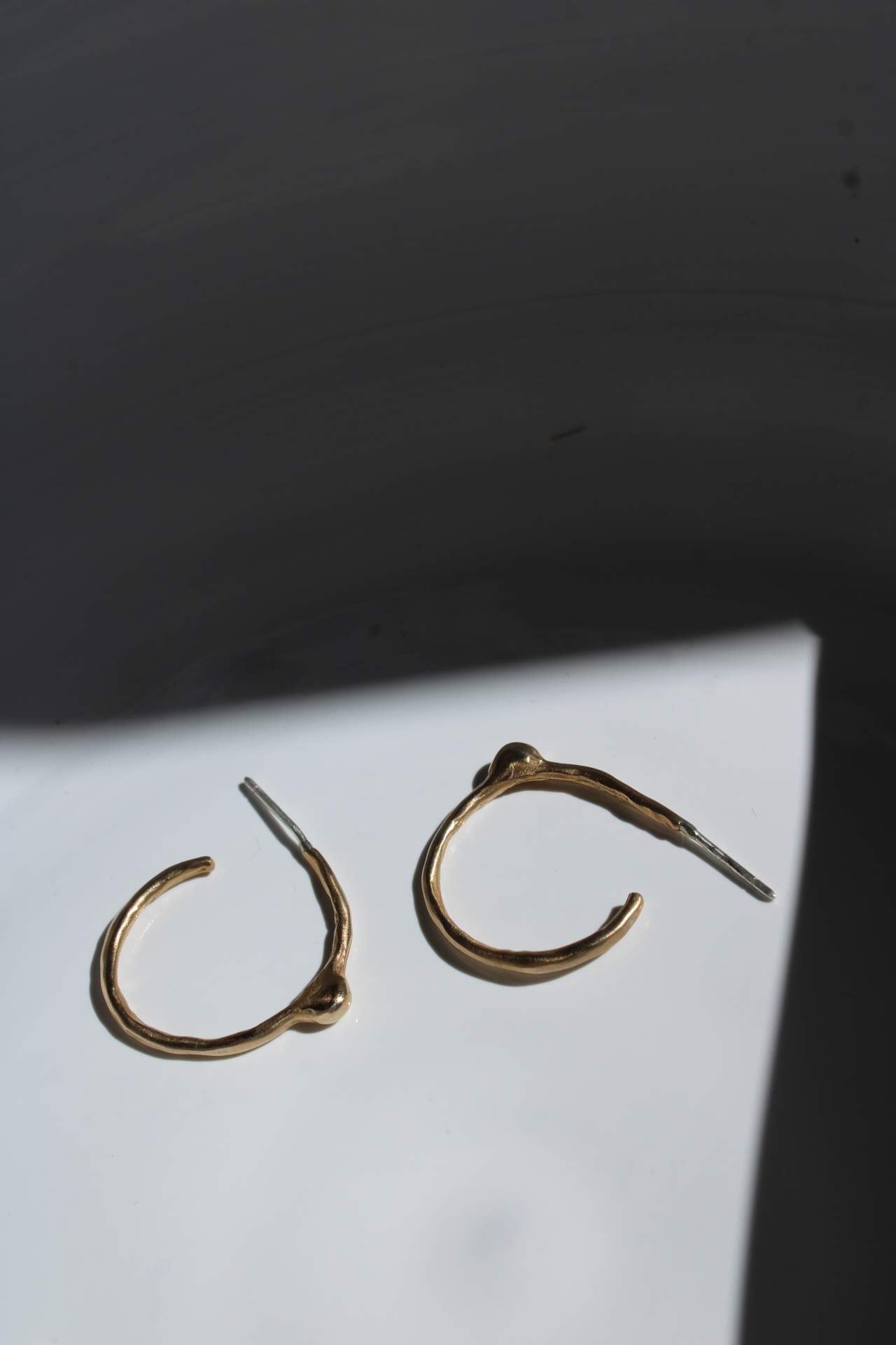 Impulso Hoops in Bronze |Earrings|