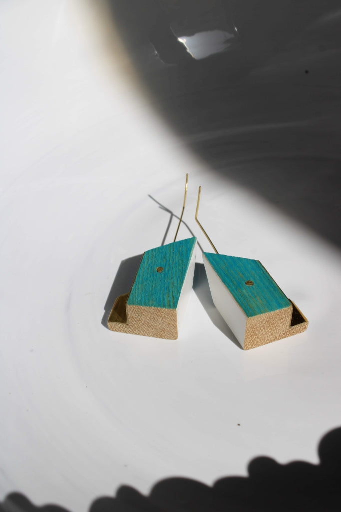 Cornja #86 in Celeste |Earrings|