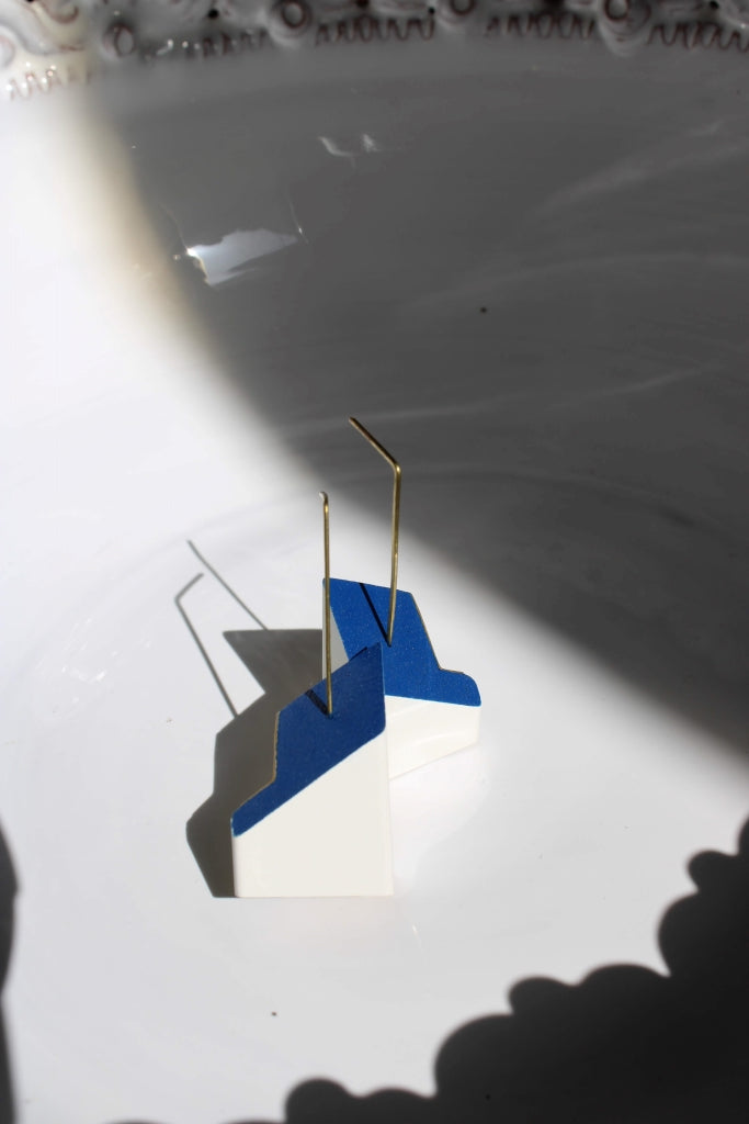 Cornja #86 in Blue |Earrings|