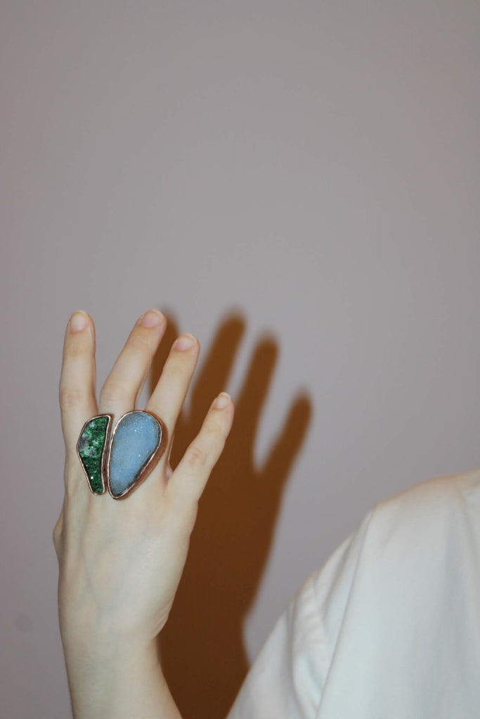 Earthy Heart |Ring| - UNIQUE PIECE