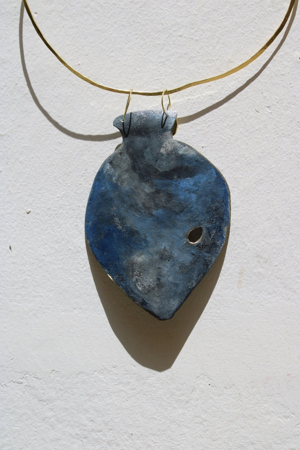 Pithàri in Mermaid Blue |Necklace|