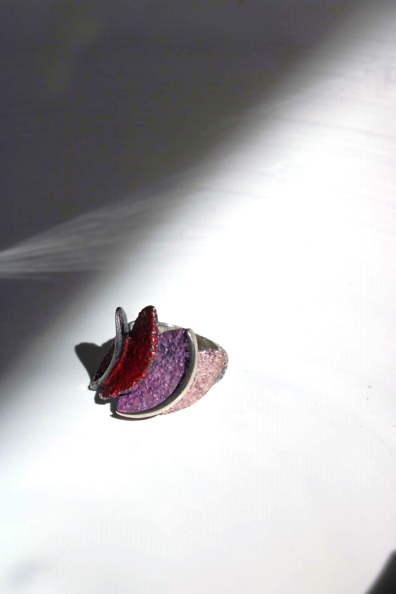 Smile in Red and Fuchsia |Ring|