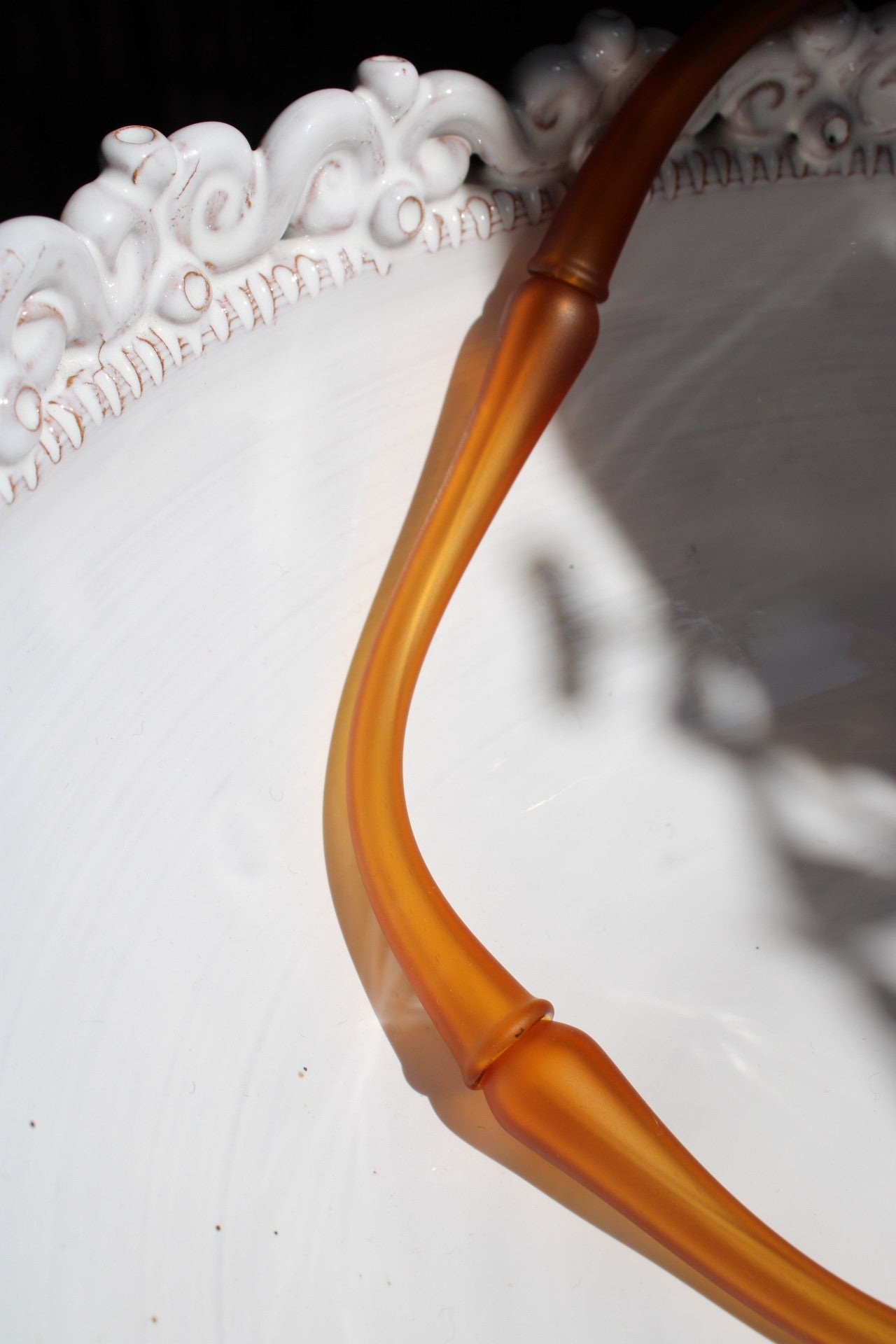 Agapurni NO. 1 in Amber Opaque |Necklace|