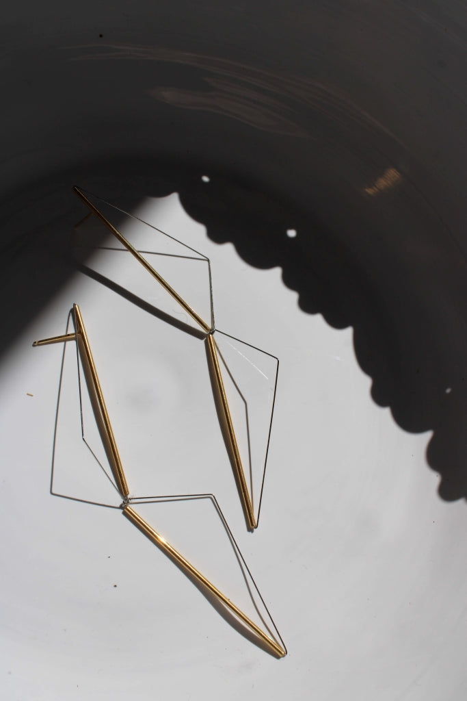 Triangles |Earrings|