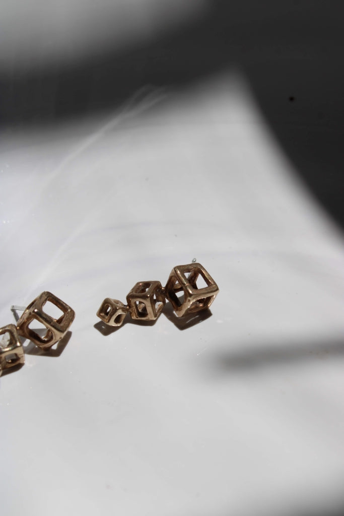 Chinese Boxes |Earrings|