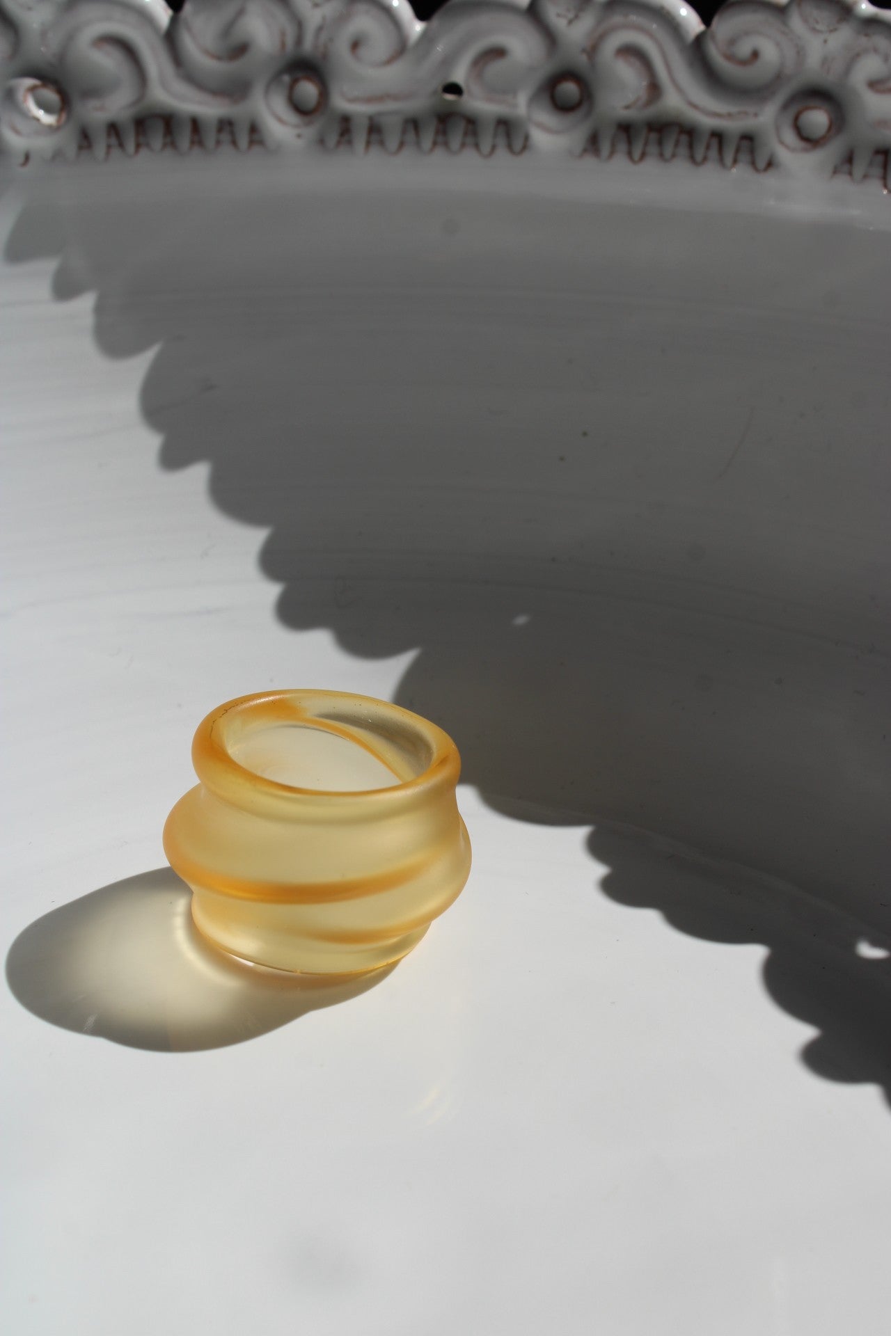 Agapurni NO. 1 in Golden Opaque |Ring|