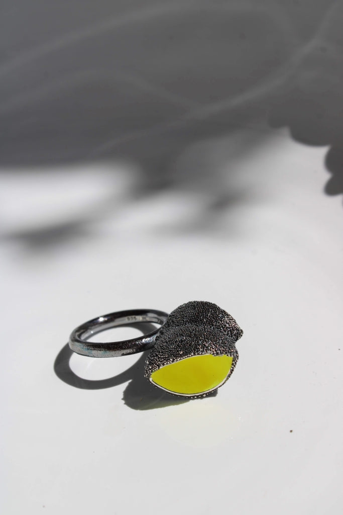 Schneebecherling - two cups |Ring|