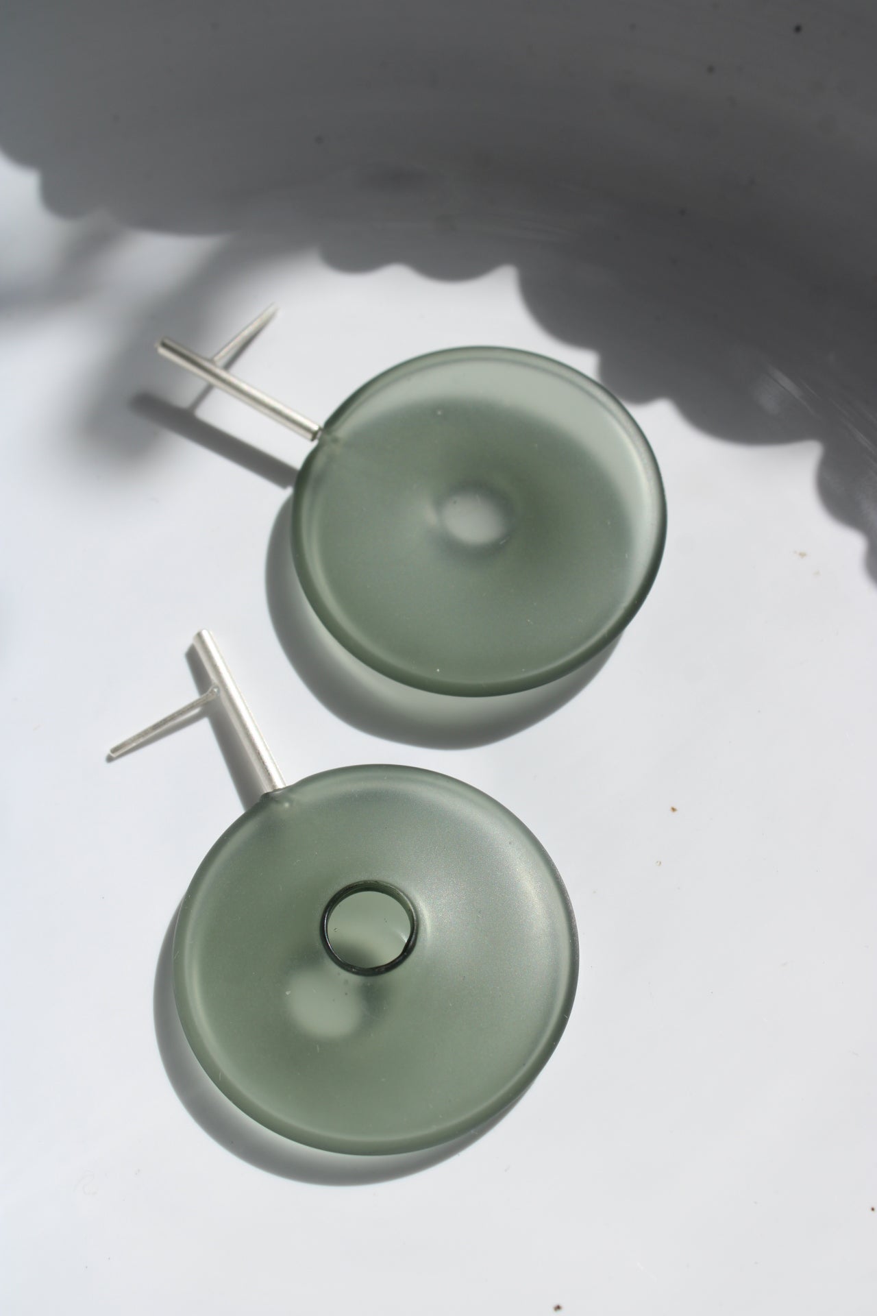 Agapurni NO. 8 in Smoky Opaque |Earrings|