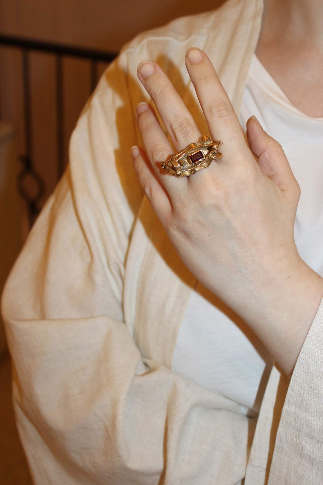 Semplice Nave di Pietra |Ring| - UNIQUE PIECE