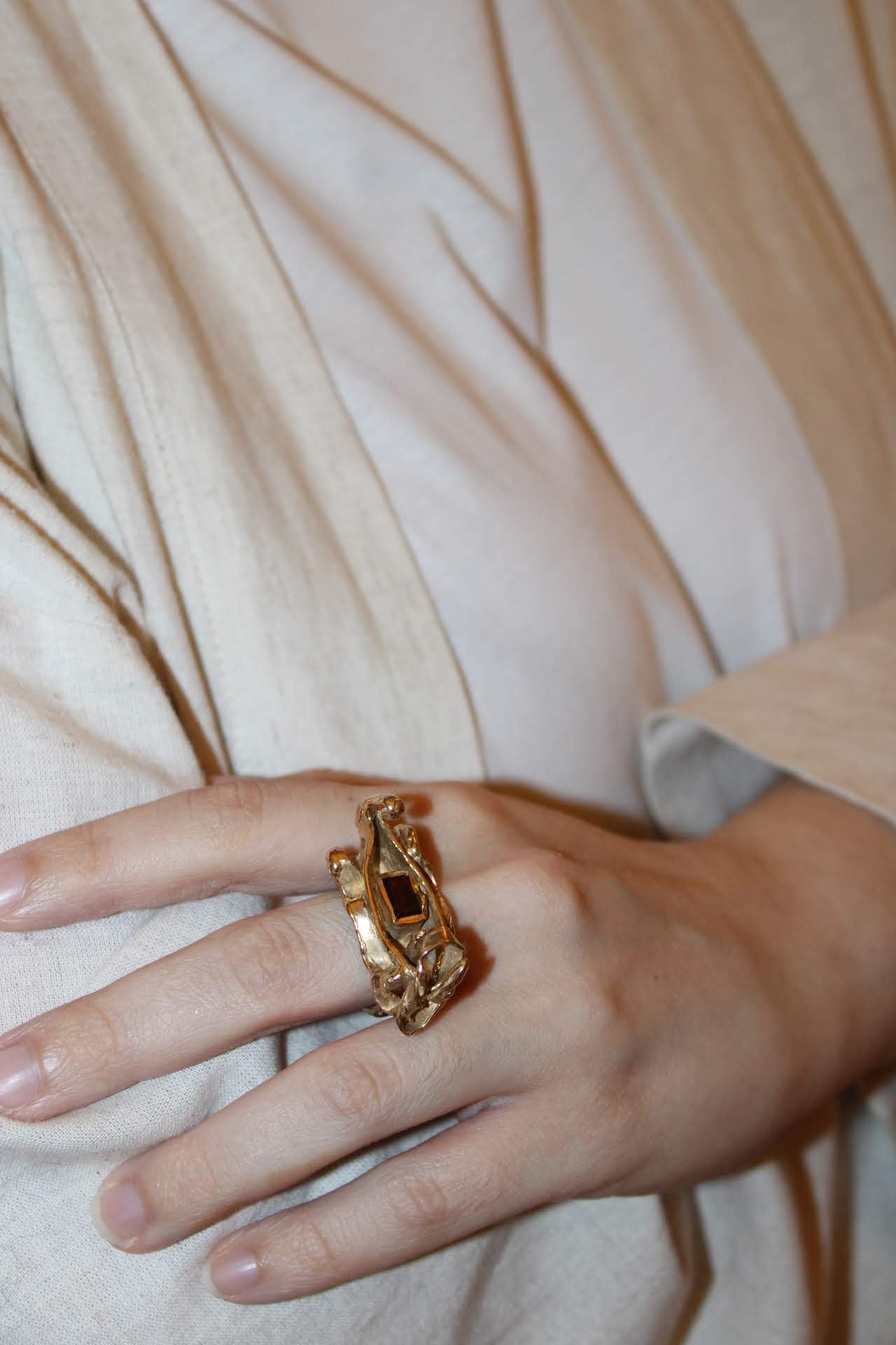 Semplice Nave di Pietra |Ring| - UNIQUE PIECE
