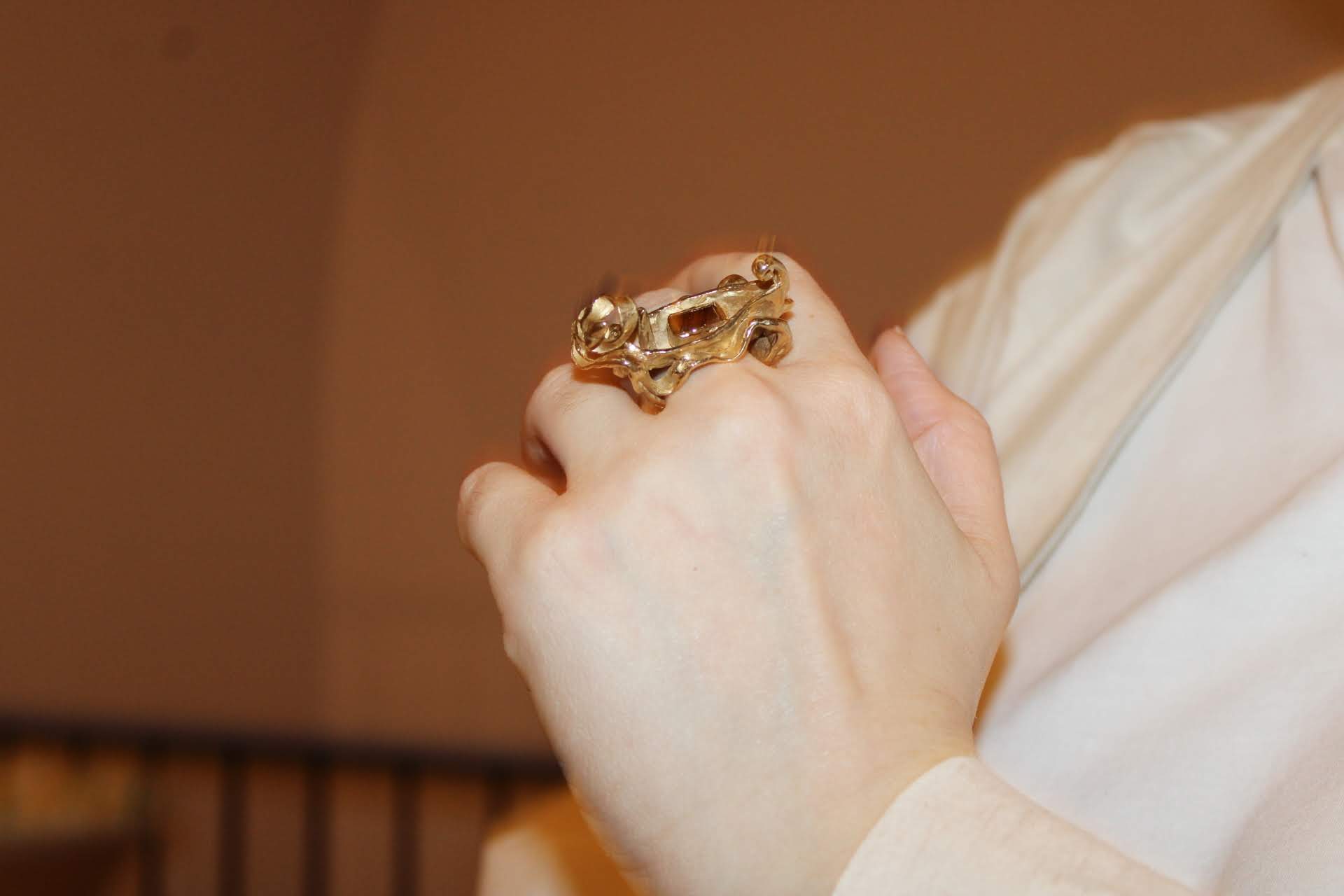 Semplice Nave di Pietra |Ring| - UNIQUE PIECE