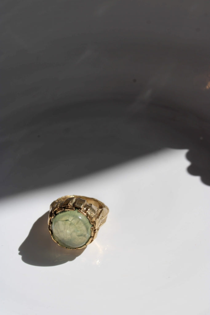 Muraglia with Prehnite |Ring|