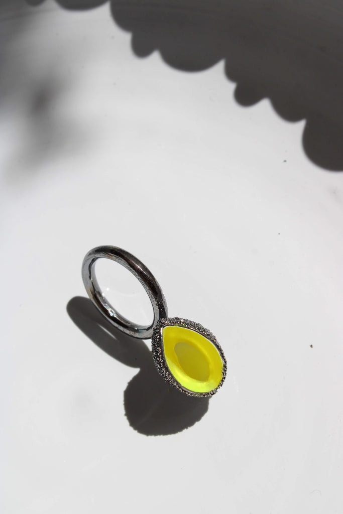 Schneebecherling - two cups |Ring|