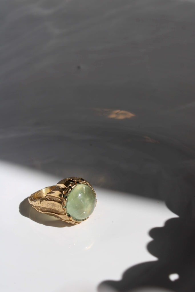 Muraglia with Prehnite |Ring|