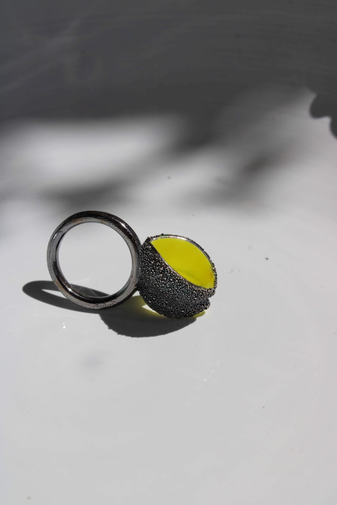 Schneebecherling - two cups |Ring|