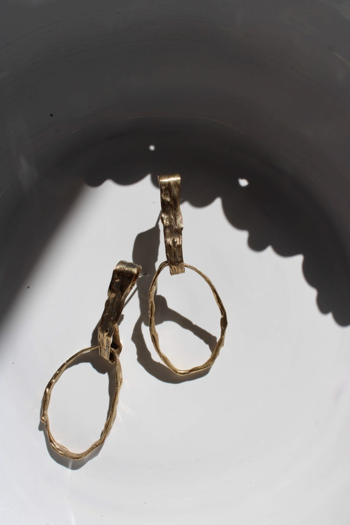 Due Fili d'Erba |Earrings|