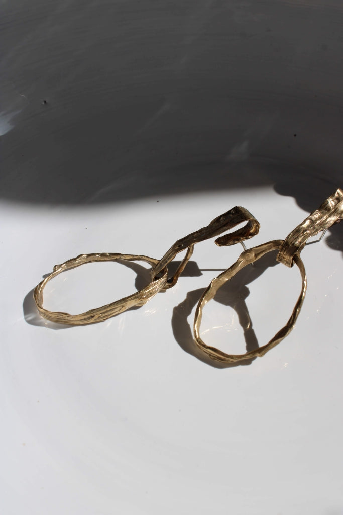 Due Fili d'Erba |Earrings|