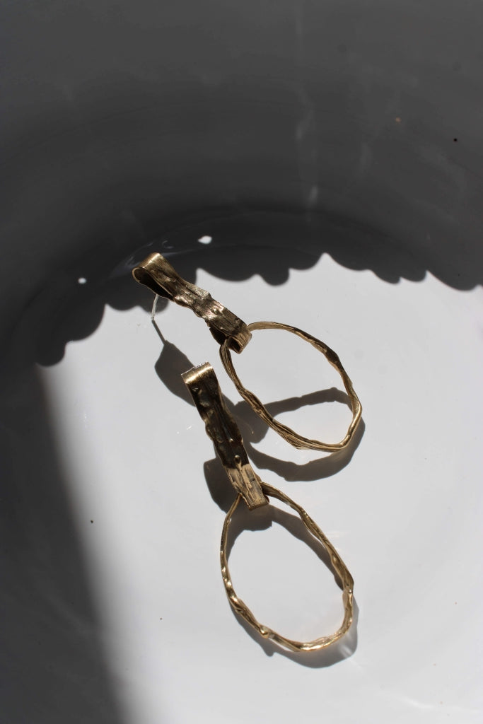 Due Fili d'Erba |Earrings|