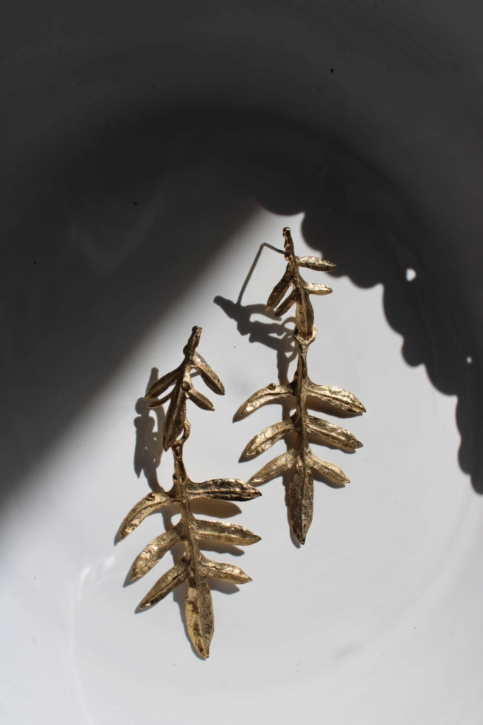 Doppie Foglie |Earrings|