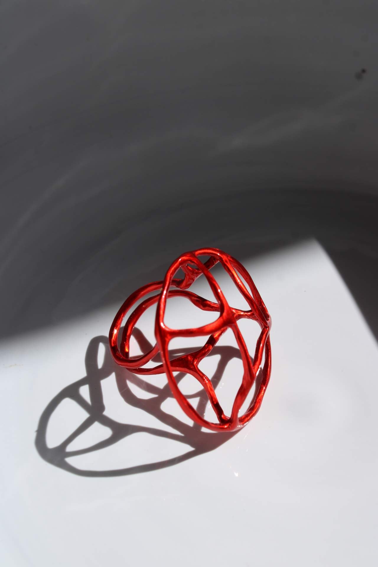 Lineacontinua Perfetto in Red |Ring|