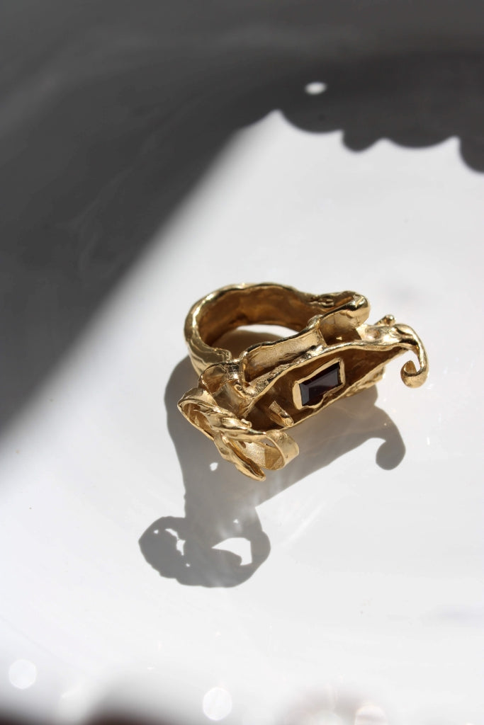 Semplice Nave di Pietra |Ring| - UNIQUE PIECE