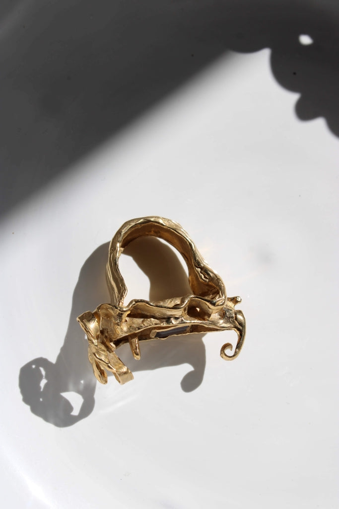 Semplice Nave di Pietra |Ring| - UNIQUE PIECE