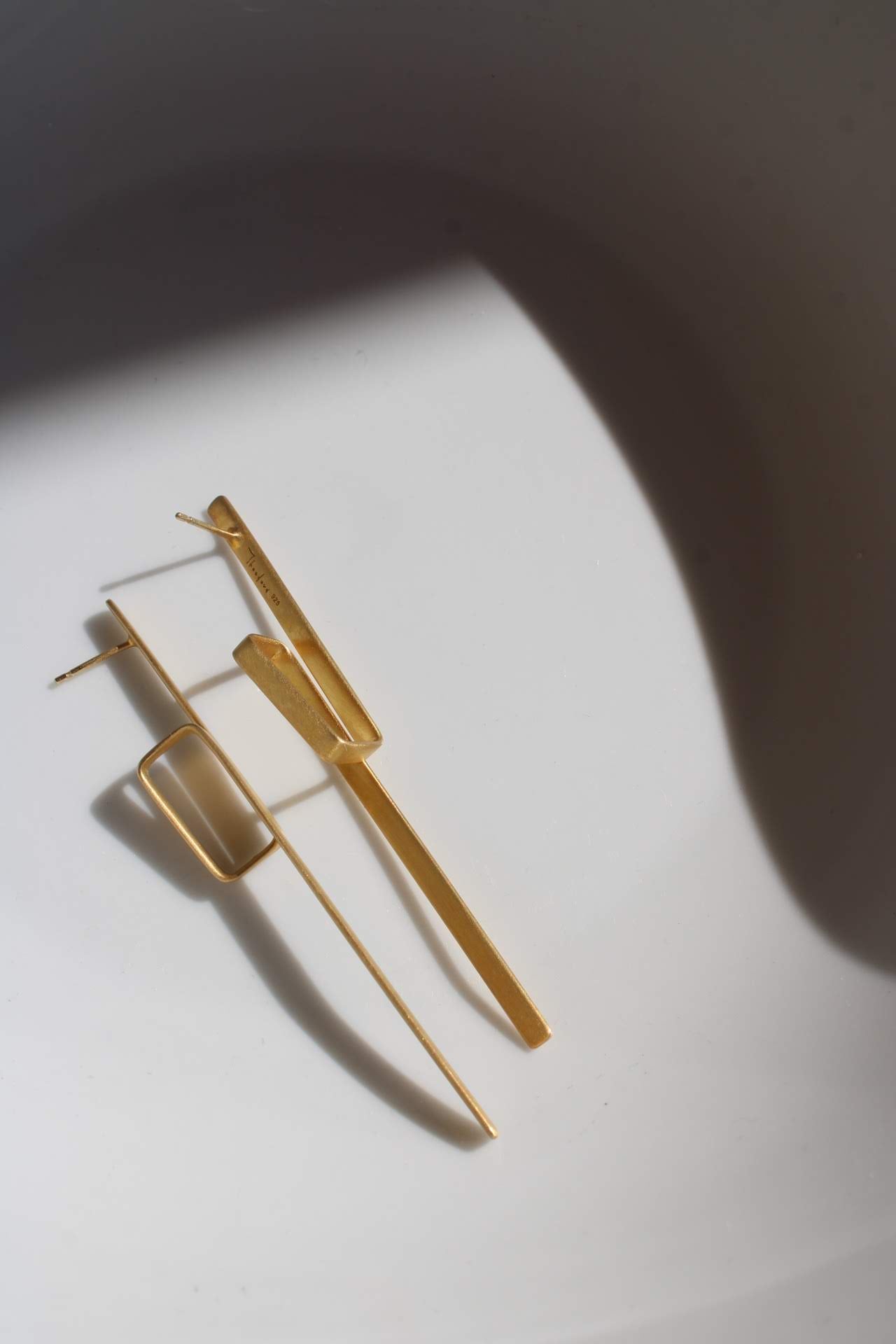 Lysithea in Matte Gold |Earrings|