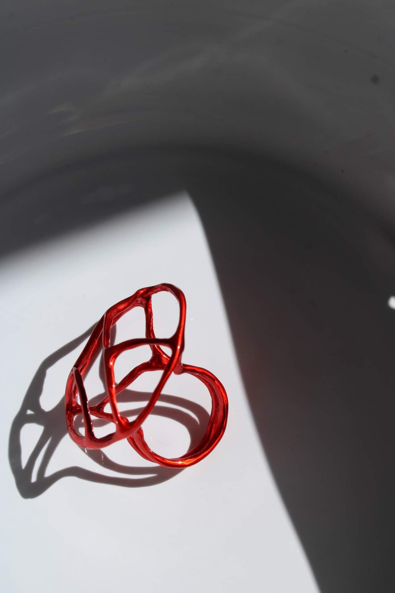Lineacontinua Perfetto in Red |Ring|