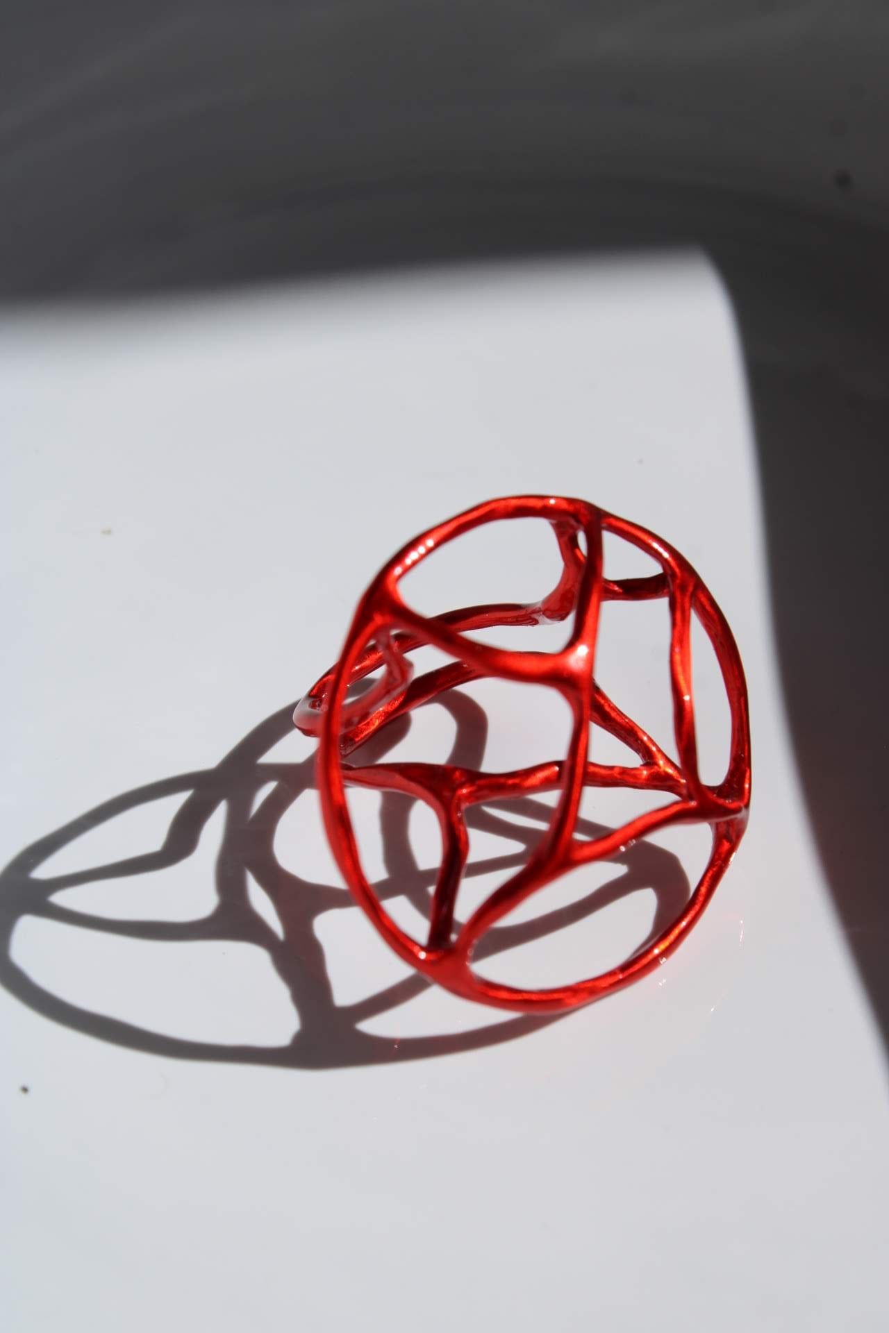 Lineacontinua Perfetto in Red |Ring|