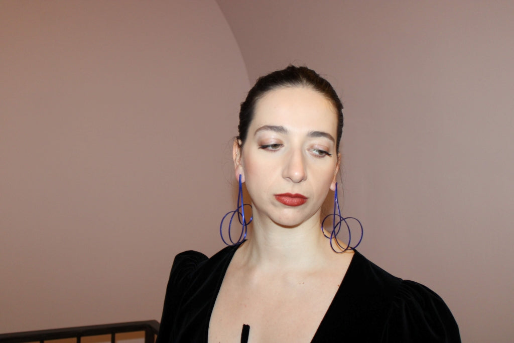 Celestial Path in Blue |Earrings|