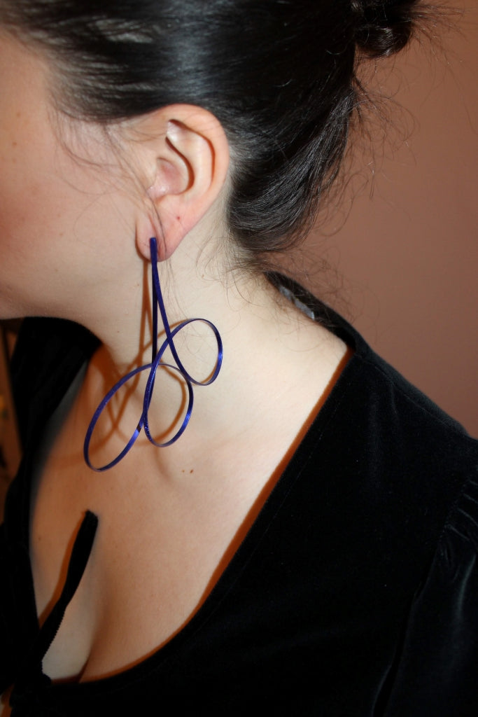 Celestial Path in Blue |Earrings|