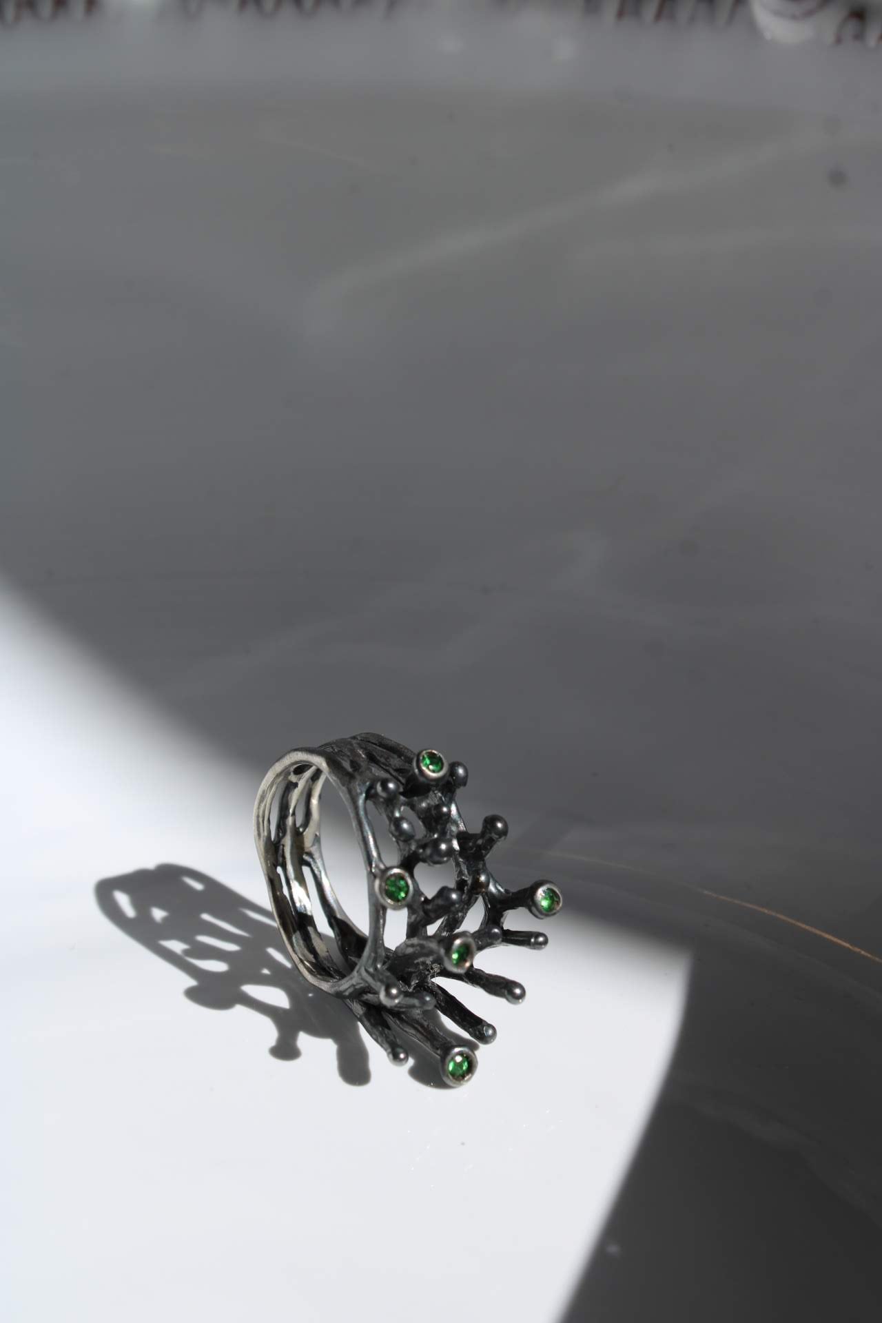 Minima with Tsavorite |Ring|
