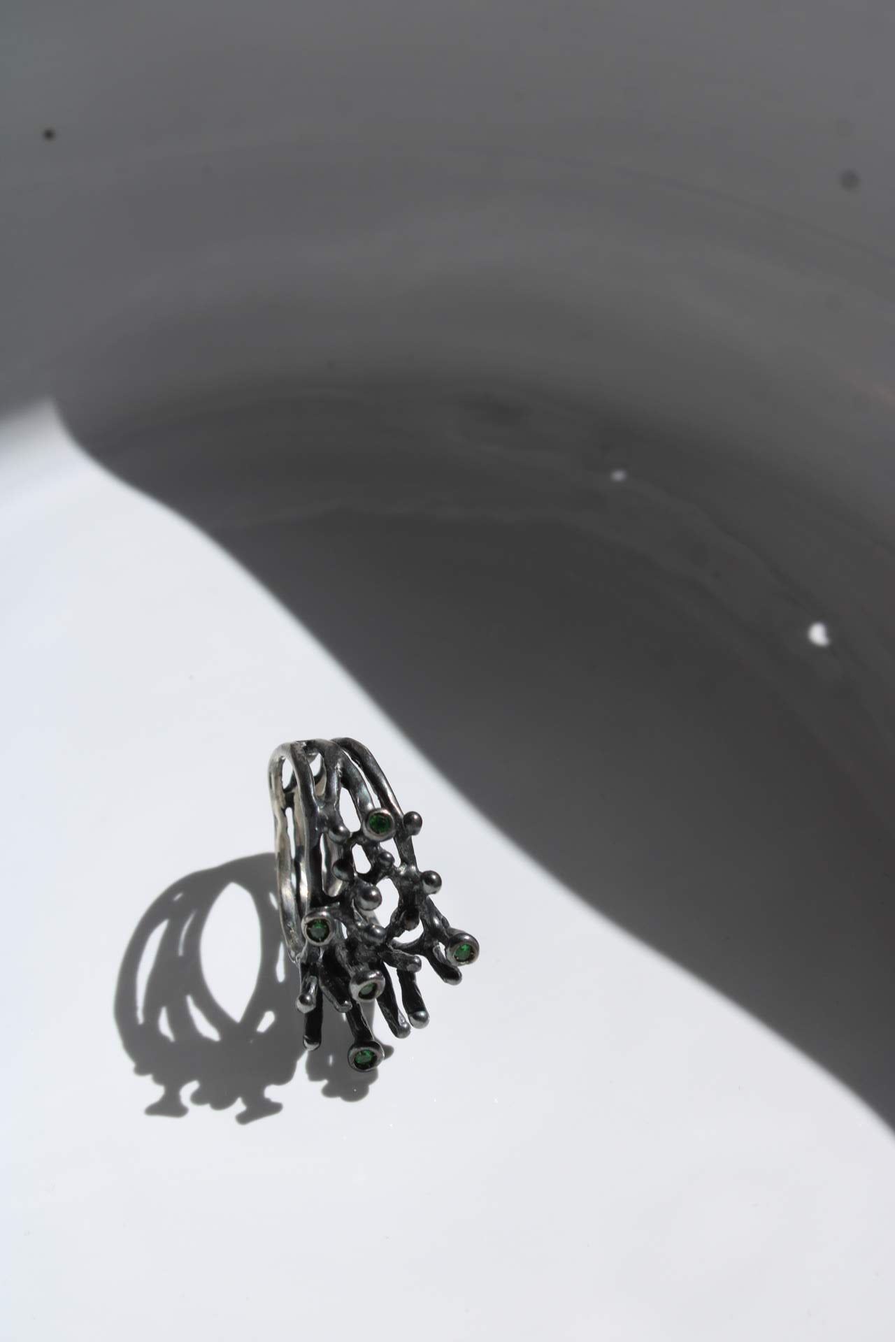 Minima with Tsavorite |Ring|