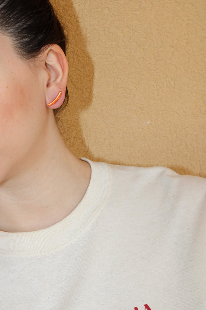 Comets in Copper |Earrings|