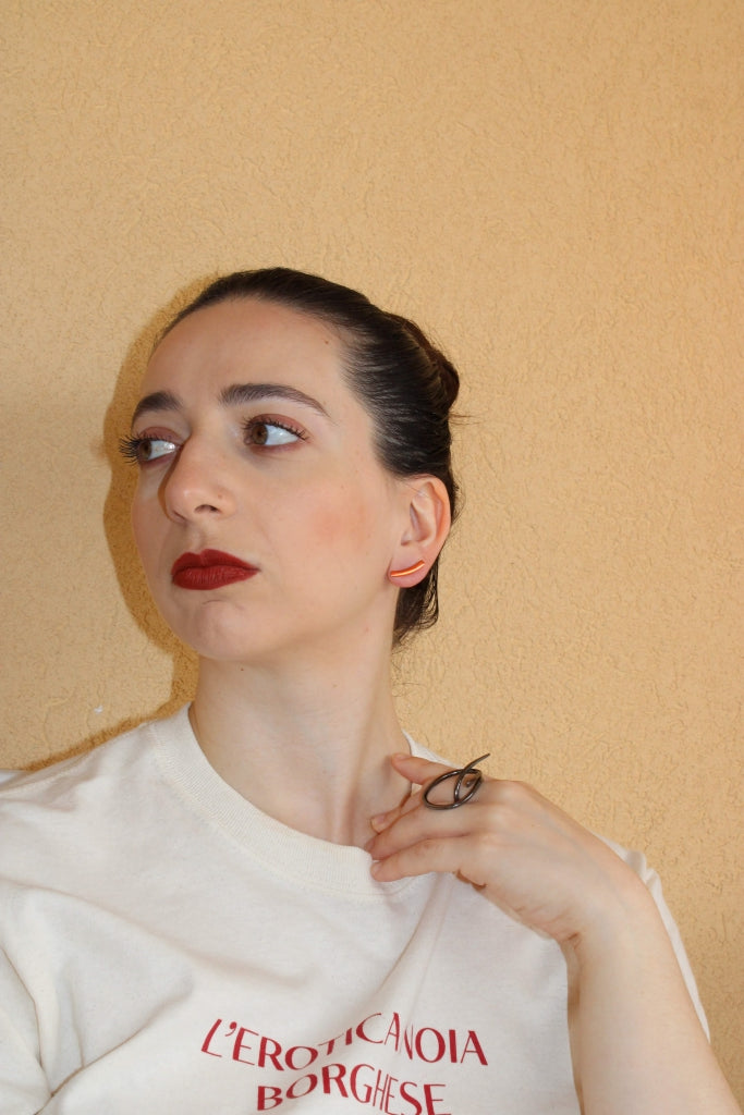 Comets in Copper |Earrings|