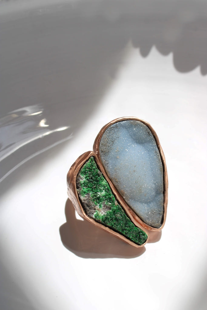 Earthy Heart |Ring| - UNIQUE PIECE