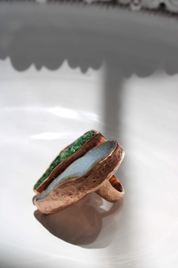 Earthy Heart |Ring| - UNIQUE PIECE