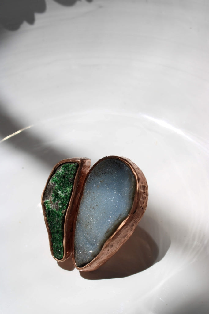 Earthy Heart |Ring| - UNIQUE PIECE