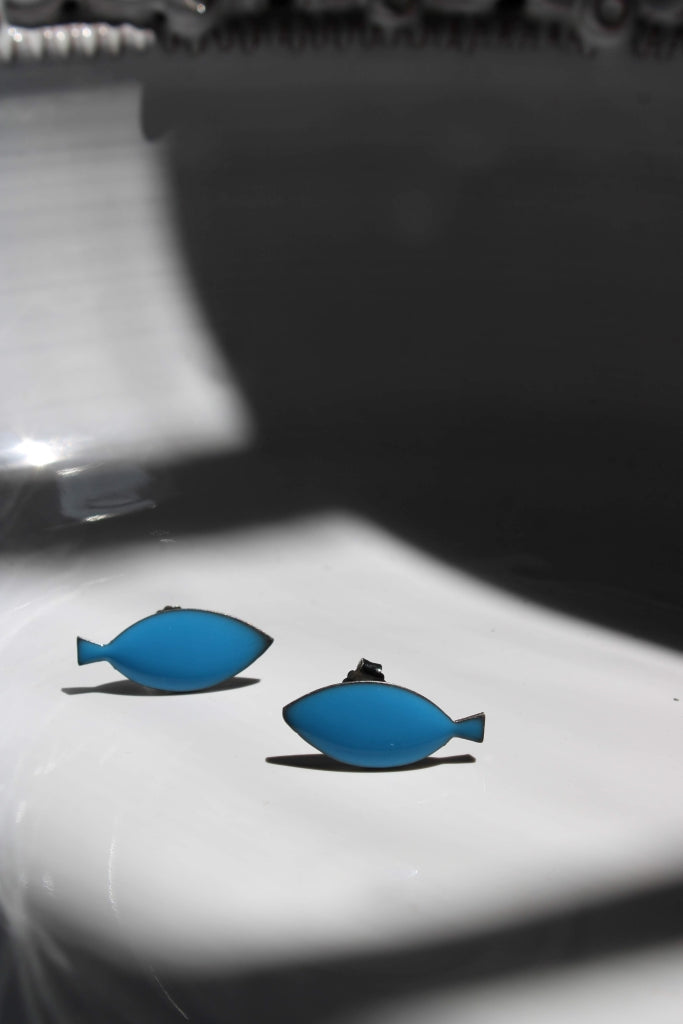 Sardine in Blu |earrings|