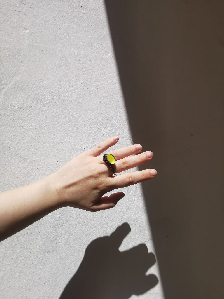 Schneebecherling - two cups |Ring|