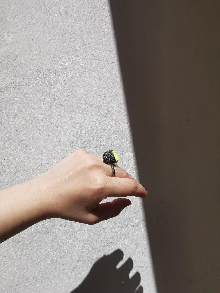 Schneebecherling - two cups |Ring|