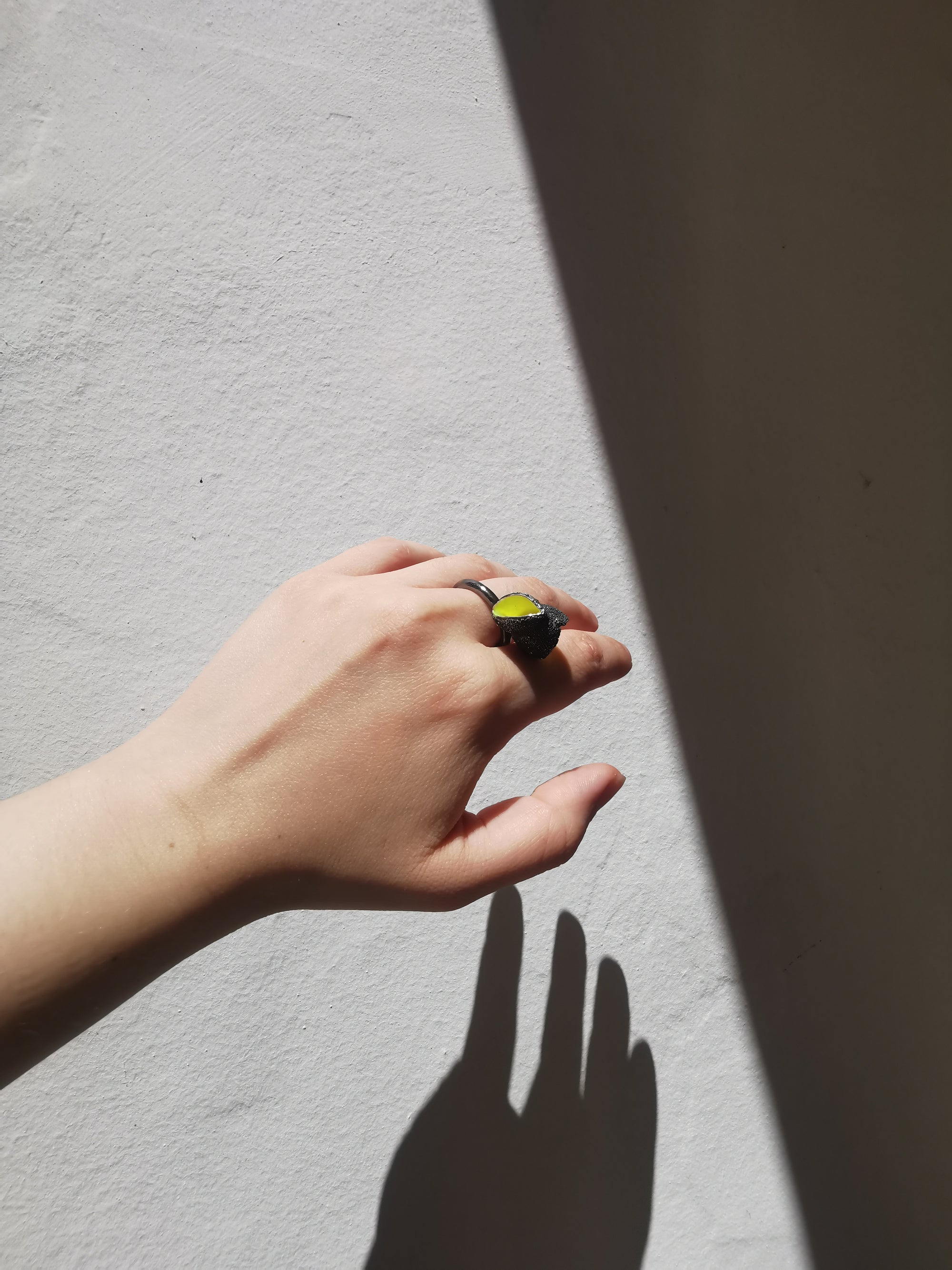 Schneebecherling - two cups |Ring|