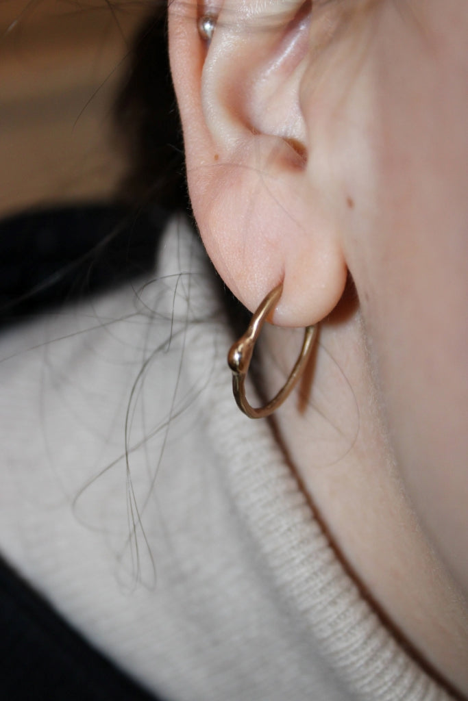Impulso Hoops in Bronze |Earrings|