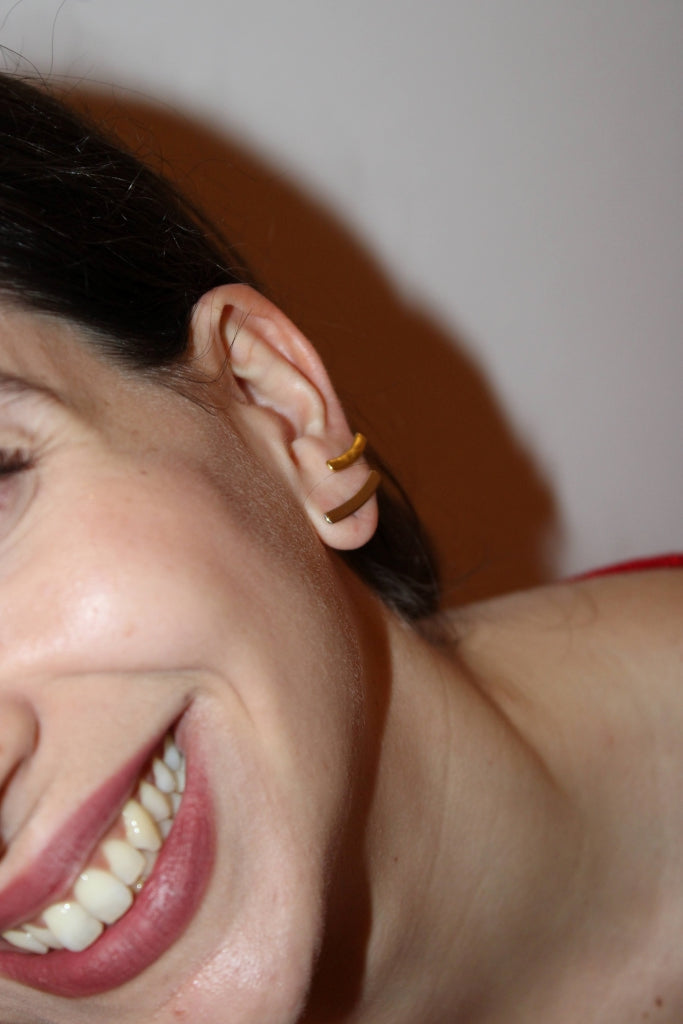 Comets in Gold |Earrings|