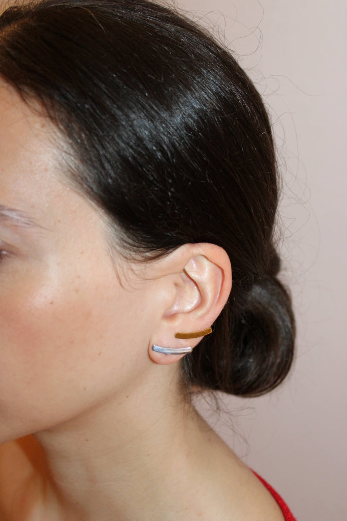 Comets in Gold |Earrings|
