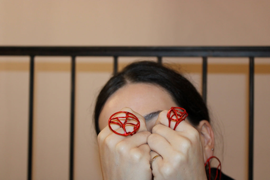 Lineacontinua Perfetto in Red |Ring|