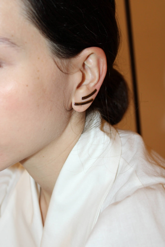 Comets in Gold |Earrings|