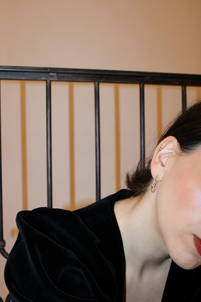 Impulso Hoops in Silver |Earrings|