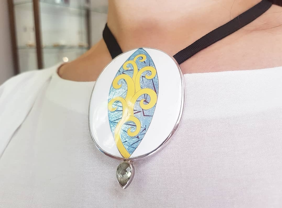 Ouverture - UNIQUE PIECE |Pendant and Brooch|