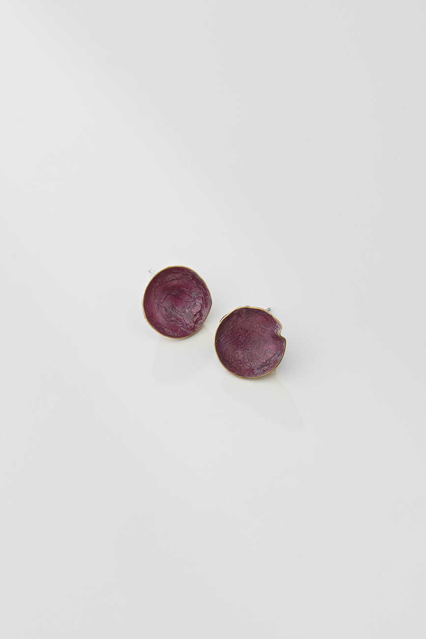 Ode to Mom in Alchermes |Earrings|